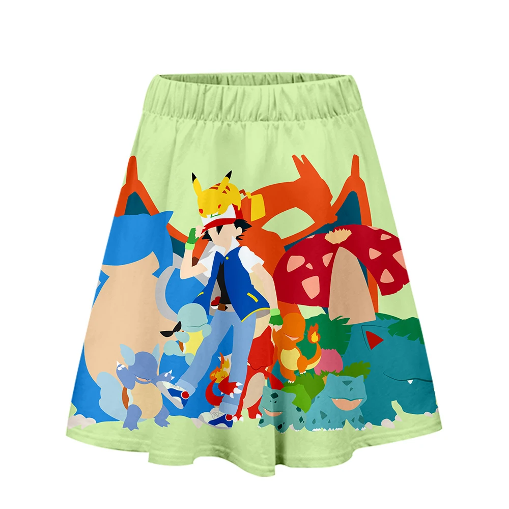 Pokemon юбка Harajuku Повседневная стиль Harajuku поп юбки новые сексуальные Kpops Женские повседневные горячие продажи модные юбки