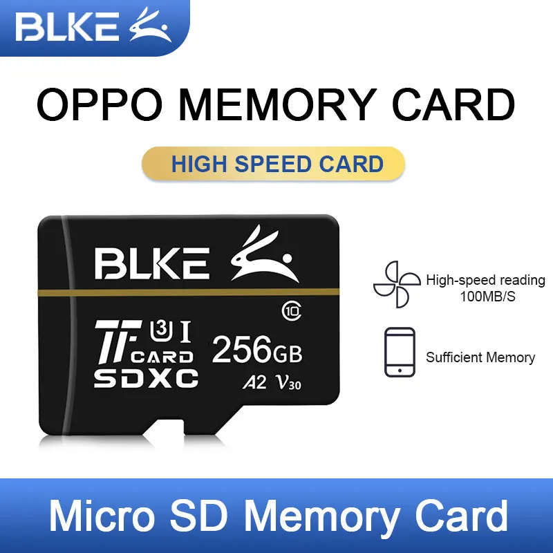 memory cards Blke oppo memory card for A5 A8 a91 R9 R7S r11s a7x r15x K1 A7 r15s a5s ax5s A79 a77 micro sd high speed card tf card T-Flash best memory card for mobile Memory Cards