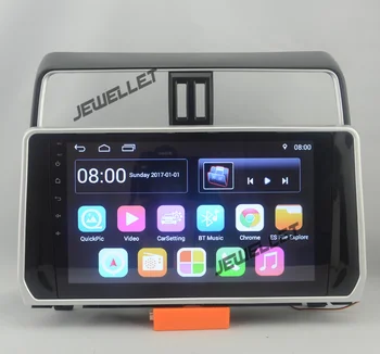 

10.1" rotate vertical screen octa core android 8.1 Car GPS radio Navigation for Toyota Prado 2018