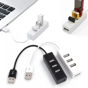 

High Speed Converter 4port Usb 2.0 Hub Adapter with Power Switch