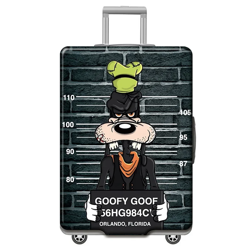 O-Luggage cover HMUNII карта мира, дизайнерский защитный чехол для багажа, Дорожный Чехол для чемодана, эластичные пылезащитные Чехлы для 18-32 дюймов, аксессуары для путешествий - Цвет: O-Luggage cover