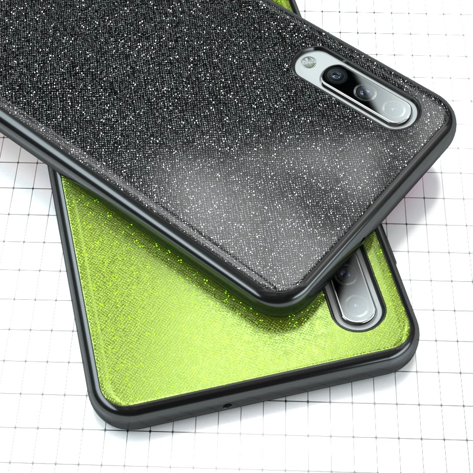 Перламутровый блестящий чехол для телефона Samsung Galaxy A50 A30 A70 M20 S10E S10 S8 S9 Plus A6 A8 J4 J6 A9 A7