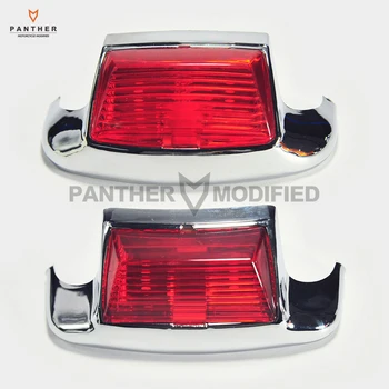 

Red Front / Rear Fender Tip Light Lens case for Harley FLHT Electra Glide Standard