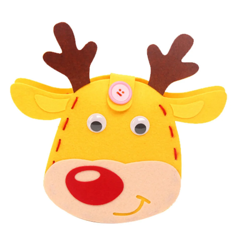 

2021 New Christmas Reindeer Die cut Multicolor Wooden Cutter Handbag Cutting Dies