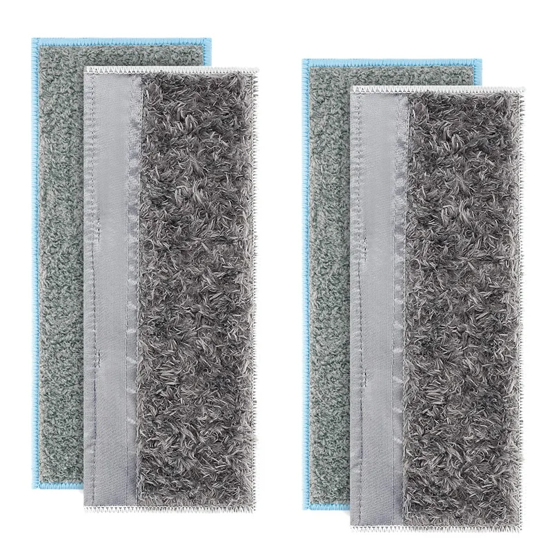 

2 Wet Pads+ 2 Dry Pads Replacement Parts for IRobot Braava Jet M6 Washable Pads Multi-Pack