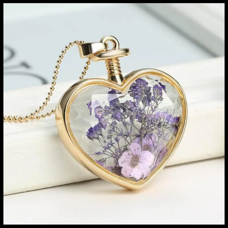 150N36 心形植物干花 10