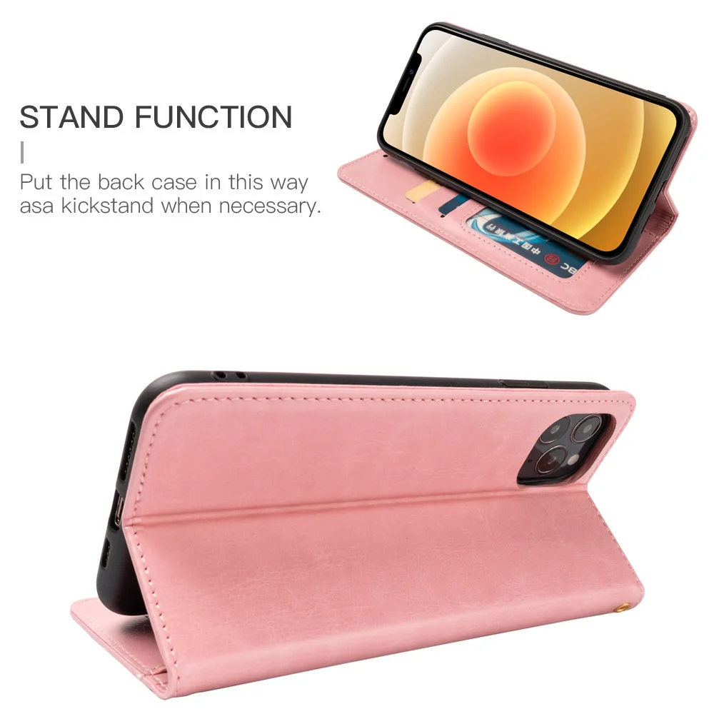 iphone waterproof bag Magnetic Phone Case for TCL 20R 5G 205 20 SE Pro 20B Luxury Leather Card slots Wallet Case Cover Bremen 20AX 5G Flip Book Cover mobile pouch