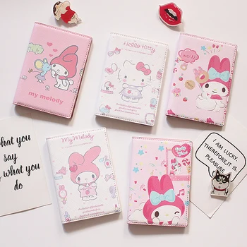 

Melody Passport Sets Ins Simple Cartoon Passport Holder Passport Package Ticket Holder Marriage Certificate