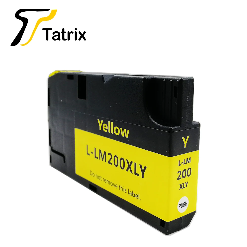 Yellow Tatrix совместимый для Lexmark LM200XL LM200 LM-200 чернильный картридж для Lexmark OfficeEdge Pro4000c Pro4000 Pro5500 Pro5500t - Цвет: Yellow