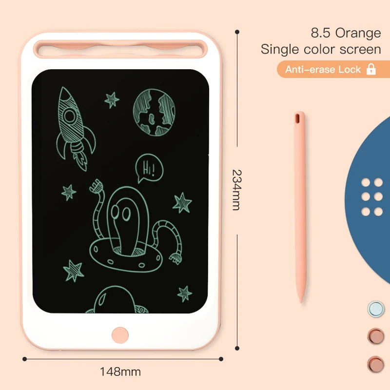 ZJ15 orange Beiens игрушки для детей, детские товары, доска для рисования игрушки, планшет для рисования игрушка, магнитный планшет ет для рисования, детский набор для рисования, развивающие игрушки для рисования для детей,игрушки - Цвет: ZJ15 orange