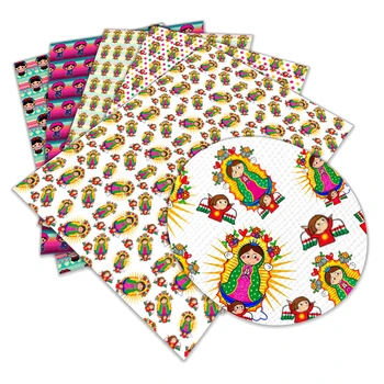 

30 cm x 136 cm Cartoon Printed Synthetic Leather DIY Handmade Sewing Clothes Decorative Supplies L073 L074