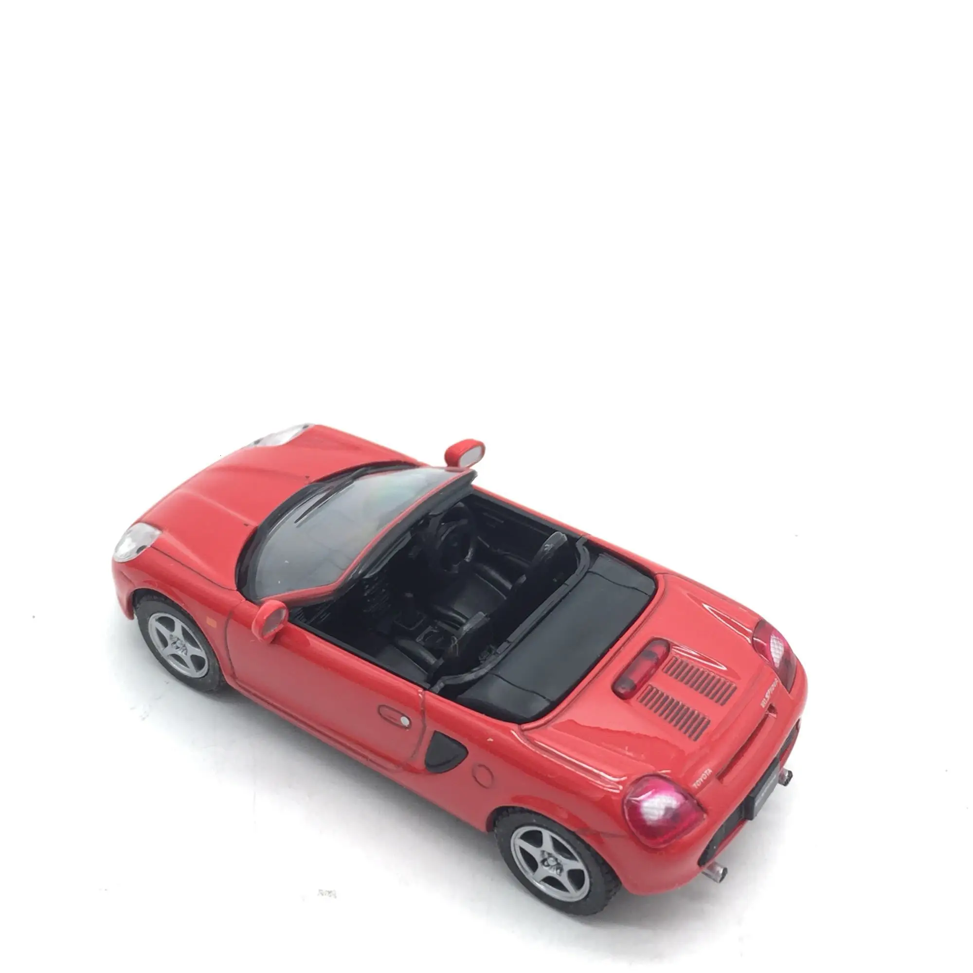 1/43 специальный легкоплавкий Металл Классический японский маленький пистолет MR2 модель автомобиля 8 см домашний дисплей Коллекция игрушки для детей