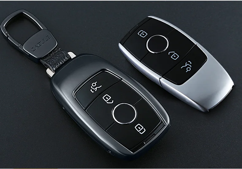 Только в Mercedes Benz E класс ключ E 200L E 300L программируемый ключ для автомобиля кольцо Защитный металлический корпус