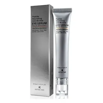 

ARTISCARE Peptide Anti Wrinkles Eye Serum Roller Massager Eye Patches Skin Care Anti Puffiness Fine Lines Dark Circles Eye Cream
