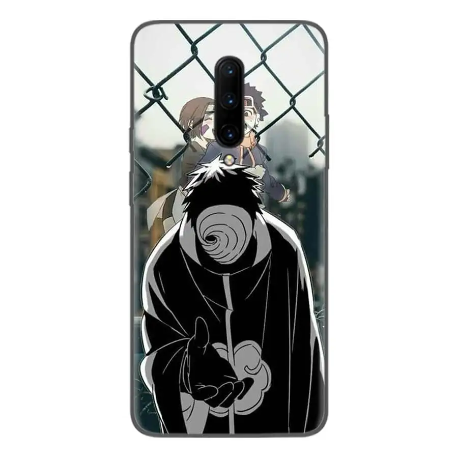 Наруто Учиха Обито боль черный Coque Телефон чехол для Oneplus 1+ 7 Pro 6T 5 5T 3 3T 7Pro художественный подарок узор индивидуальная Обложка Мода