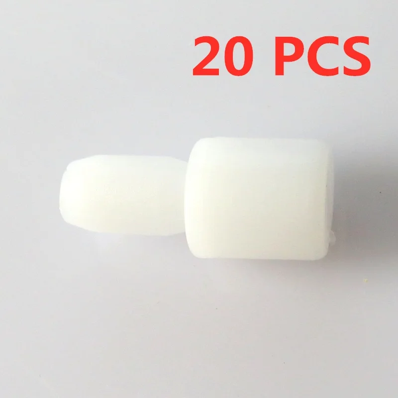 20 white Glass Pin 10/20/50 шт движения автомобиля двери окна Стекло булавки зажимы для Passat B5 B7 Golf 4 MK4 5 6 MK6 Tiguan Touran сиденье для Polo Leon Toledo A4 S4 - Цвет: 20 white Glass Pin