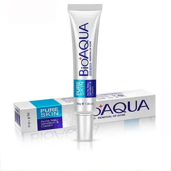 

BIOAQUA Face Cream Whitening Skin Care Anti Acne Treatment Oil Remover Control Acne Pores 30g Moisturizing Scar Acne Cream E6H2