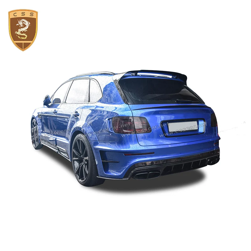 Спойлер из углеродного волокна M Стиль Крыша заднего крыла для Maserti Levante 2016 2017