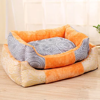 

Winter Dog Bed Plush Dog's Nest Cat's Nest Detachable and Washable Dog Bed Four Seasons Universal Dog Pad Non Slip Dog's Nest