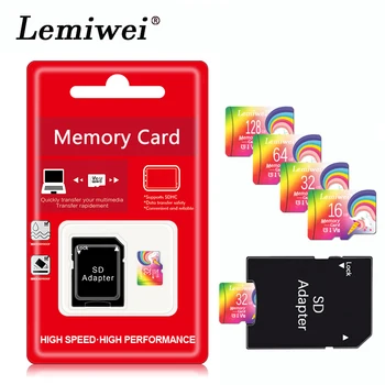 

Top quality Micro SD Card 32GB 64GB 16G Micro SD Card SD/TF Flash Card Memory Card 128 gb microSD for smartphone/tablet