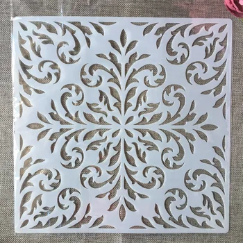 

30*30cm Mandala Window Square DIY Layering Stencils Wall Painting Scrapbook Coloring Embossing Album Decorative Template
