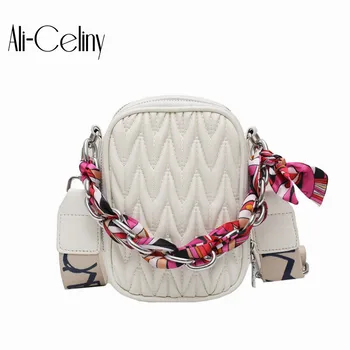 

brand style Bags For Women Bag 2020 New Fashion Women's Bag Wide Shoulder Belt Messenger Bag Women's Versatile Square Bag