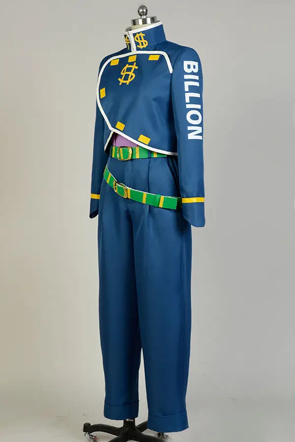 JoJo's Bizarre Adventure DIU Okuyasu Nijimura Cosplay Costume Dollar Uniform Full Suit Halloween Carnival Costumes winifred sanderson costume