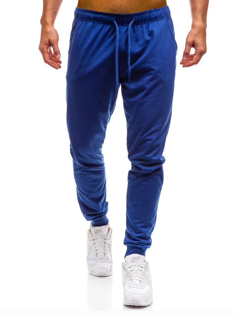 

2020 New Sweatpants Men's Product Pure Color Rope Casual Pants Loose And Comfortable Men's Trousers Joggers Tracksuit Men