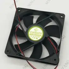 DFB122512M 12025 12 см 120*120*25 мм DC 12 В 2,4 Вт 2 провода тихий бесшумный вентилятор охлаждения