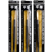 Tamiya по супер скидке моделирующая кисть HG плоская кисть комбинированный комплект, 3 шт./компл.(#87157,#87158,#87159