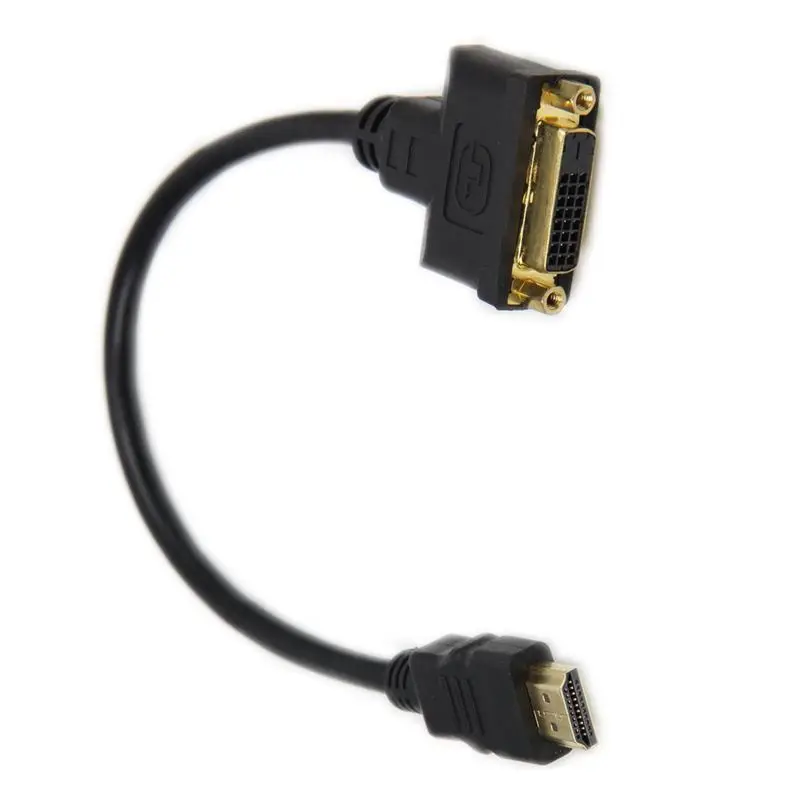 30 см HDMI штекер DVI-D 24+ 1 контактный разъем(M/F) видеокабель, адаптер
