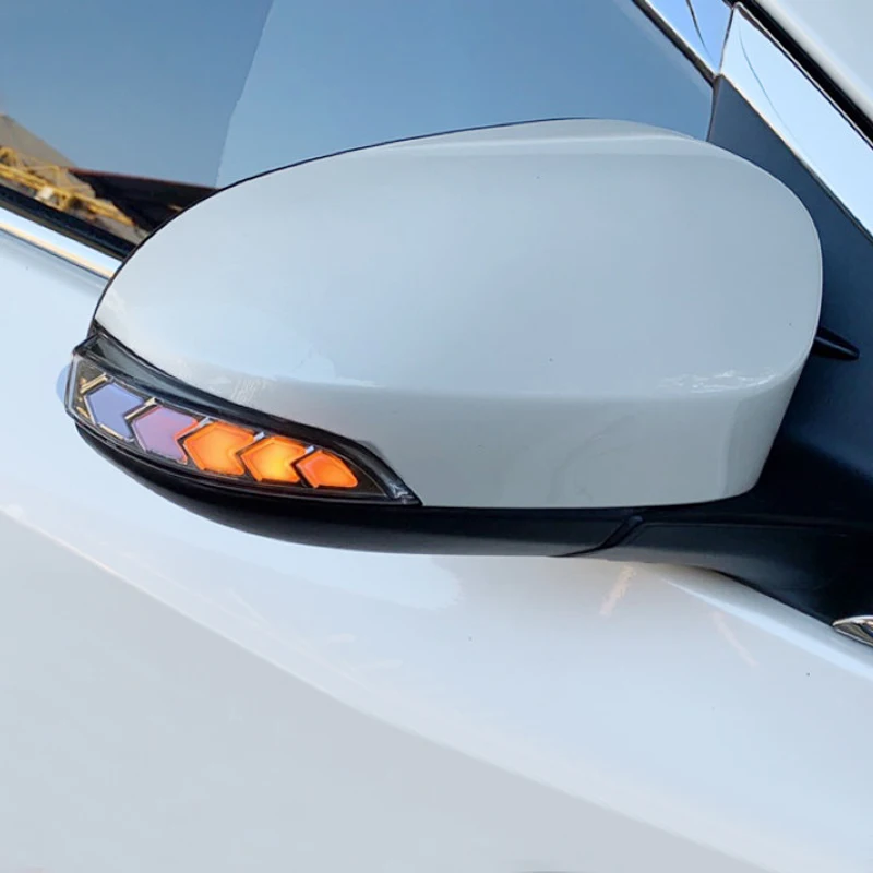 Подходит для Toyota Camry 12-19/Corolla 14-18 аксессуары для стайлинга автомобилей Боковая дверь зеркало заднего вида сигнальные огни 1 комплект