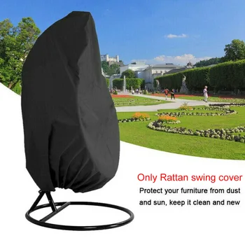 

Garden Patio Summer Dirt-proof UV Resistant Home Hanging Swing Chair Cover Accessories Rattan Eggseat Waterproof Furniture