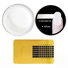 Легкий набор гелей для наращивания ногтей, УФ-гель для наращивания ногтей, Набор наклеек, принадлежности для маникюра WSH99