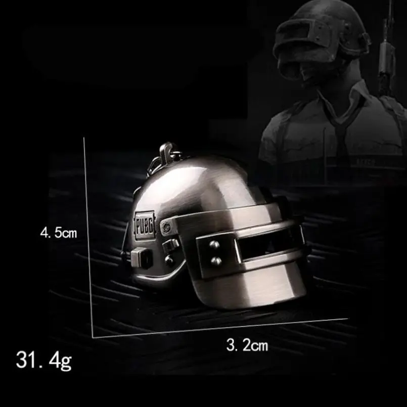 Защитный шлем игра косплей костюмы спецназ Броня Модель брелок для PUBG 98K снайперская винтовка пистолет