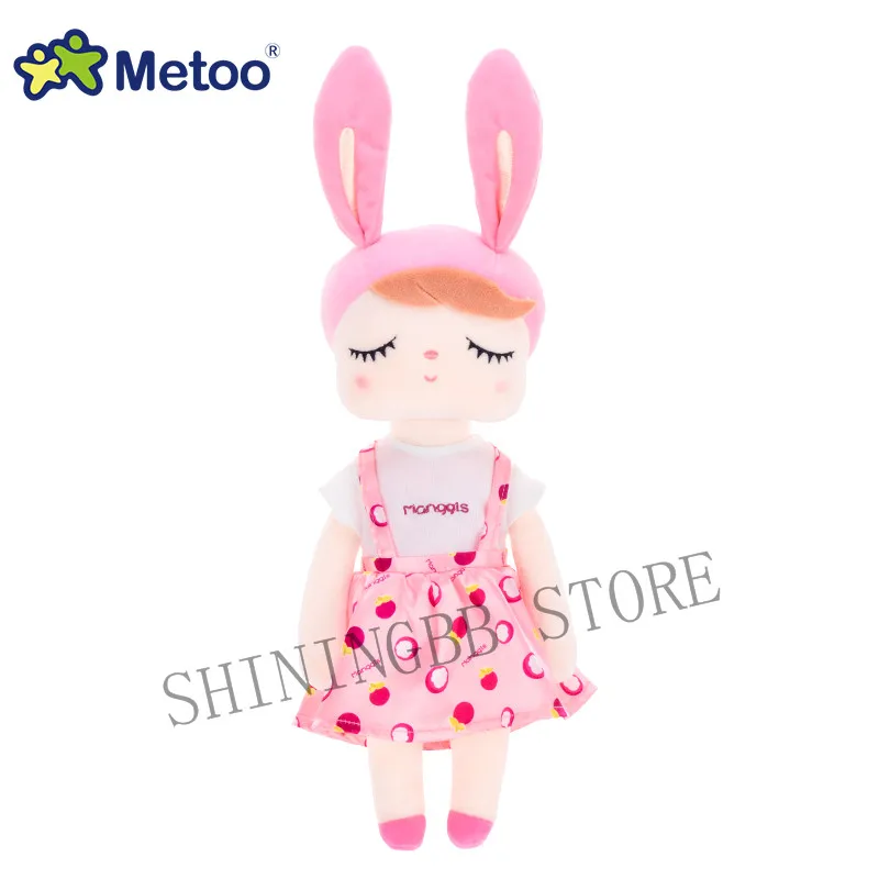 new style Metoo Plush Toys Dress up Angela Dolls Dressing Doll Rabbit Cute Dreaming Girl Gift for Kids Children - Цвет: M