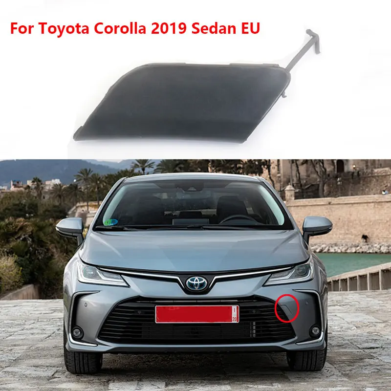 1 шт. передний бампер Буксировочный Крюк Крышка крышки глаза для Toyota Corolla 2019 седан
