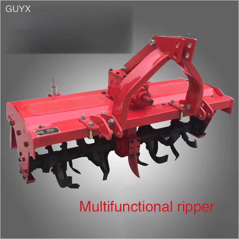 

Large rotary tiller 4 wheel tractor multi-function ripper agricultural agricultural machinery rotary plow