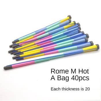 

Rome M Curly Bar Curly Hair Bar Hair Curler Does Not Hurt Hair Sponge Hair Salon Special Hot Curling Iron 40 Roots G0326