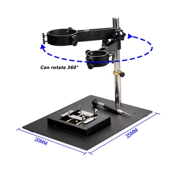

Foldable Multifunctional Air Gun Holder With BGA Fixing Device, Suitable For Repairing Laptops, Mobile Phones And Other Products