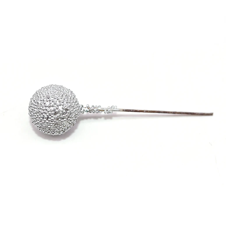 20mm silver 20 шт белые красные искусственные ягоды вишня Искусственные цветы тычинки для свадебного украшения дома DIY ВЕНОК Скрапбукинг цветы - Цвет: 20mm silver