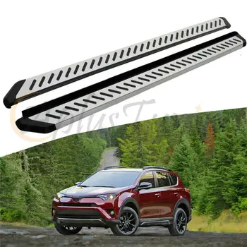 

New Side Steps Fit For 2016-2018 Toyota RAV4 Running Board Nerf Bar Platform