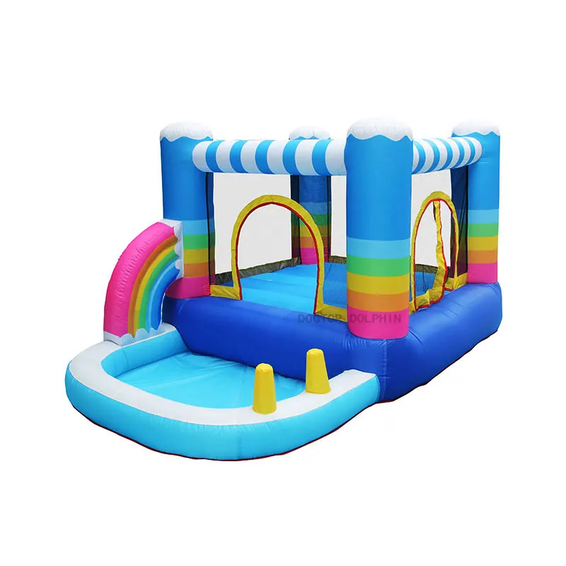 Inflatable Water Park Bounce House Trampoline Castle for Kids Jump