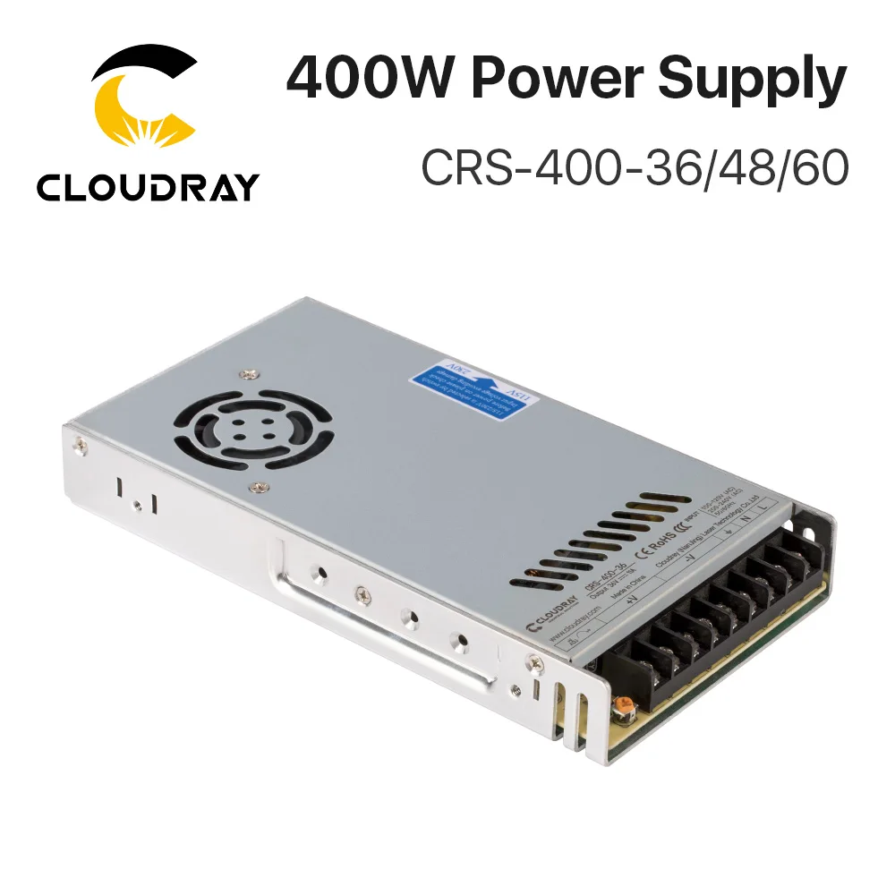 Cloudray Crs400 Comutação da Fonte de Alimentação 36v 48v 60v 400w 11a Comutação Transformador da Fonte de Alimentação