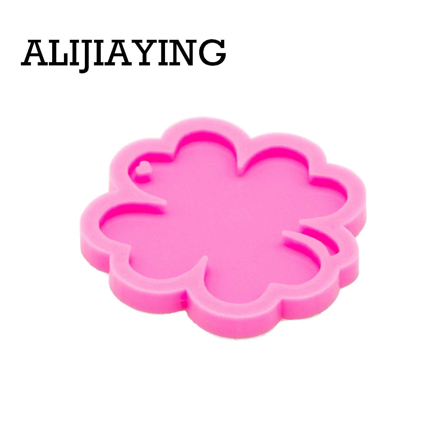 DY0255 Smooth art design Leaf shape mold craft DIY Crystal Epoxy silicon mold for Keychain decoration resin jewelry silicone mold flower silicone mould