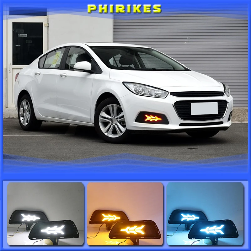 

Дневные ходовые огни для chevrolet cruze 2015 2016 светодиодный т.