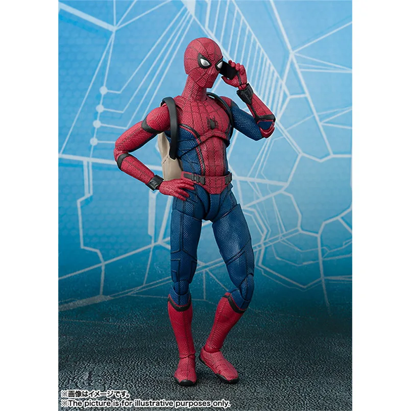 15cm Spider-Man Homecoming PVC Action Figure - Avengers Super Hero SpiderMan Collectible Model Toy Gift image 3