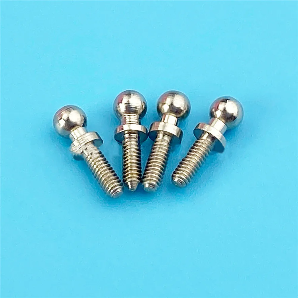 4pcs/set Metal Ball Head Screws for WLtoys 1/28 K969 K979 K989 K999
