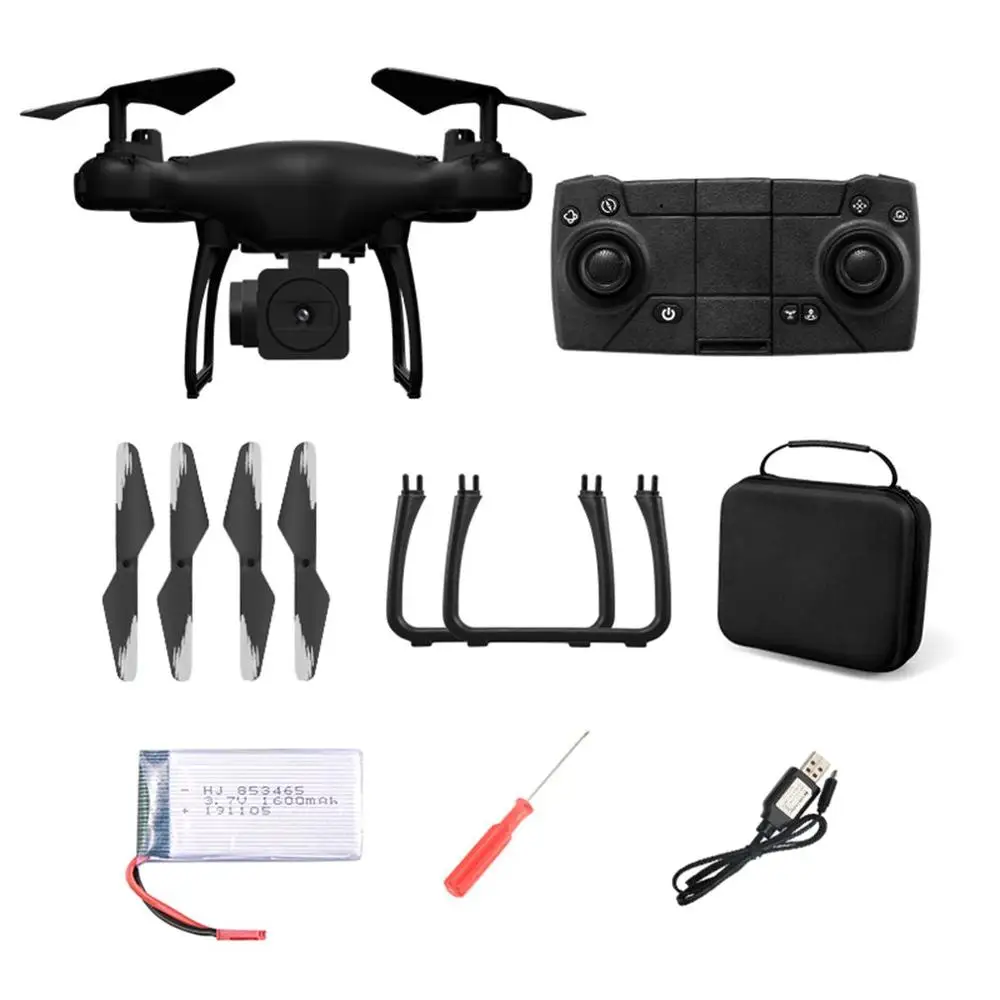 2,4 Новинка SH4 1080G Дрон с P HD камерой WiFi FPV дроны gps мультиосевой пульт дистанционного управления Дрон жесты фото Дрон RC вертолет - Цвет: Black 1080p