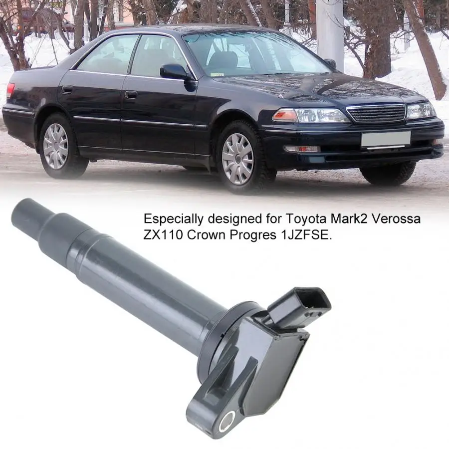 For Toyota Mark2 Verossa JZX110 Crown Progres 1JZFSE Ignition Coil Aluminum Car Engine Ignition Coil 90919-02245